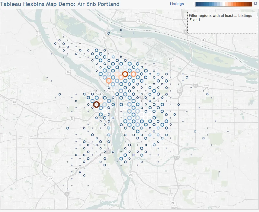 Hexbins & Mapping in Tableau: Tutorial HD with CC June 2016