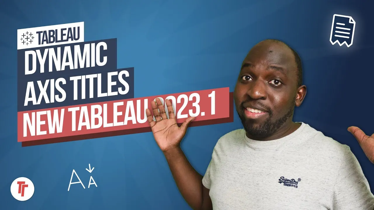 Tableau Dynamic axis titles | New in Tableau 2023.1