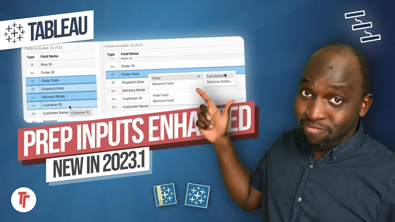 Tableau Prep input step enhancements | New in Tableau 2023.1