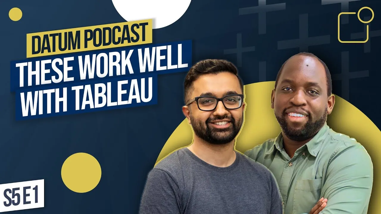 S5 E3: Byte: Technologies that pair well ish with Tableau