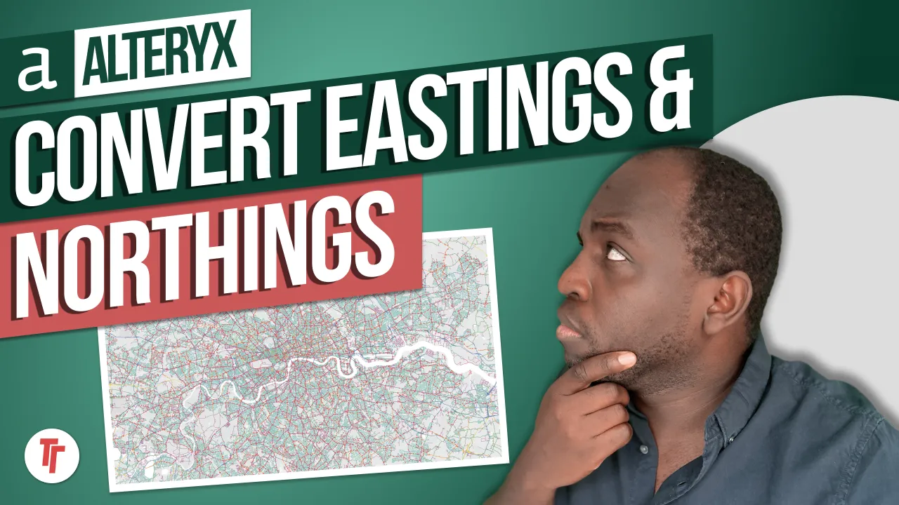 Converting Eastings and Northings to Latitude and Longitude in Alteryx