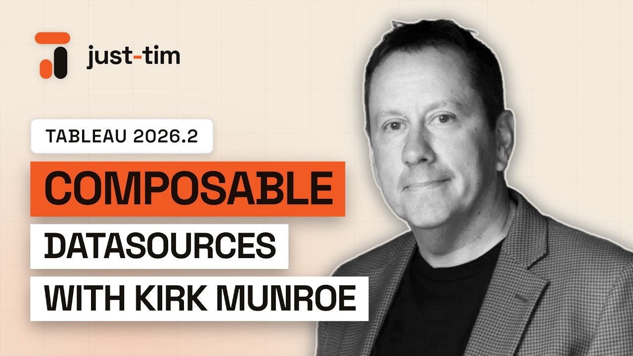 Tableau Composable Data Sources Change your workflow