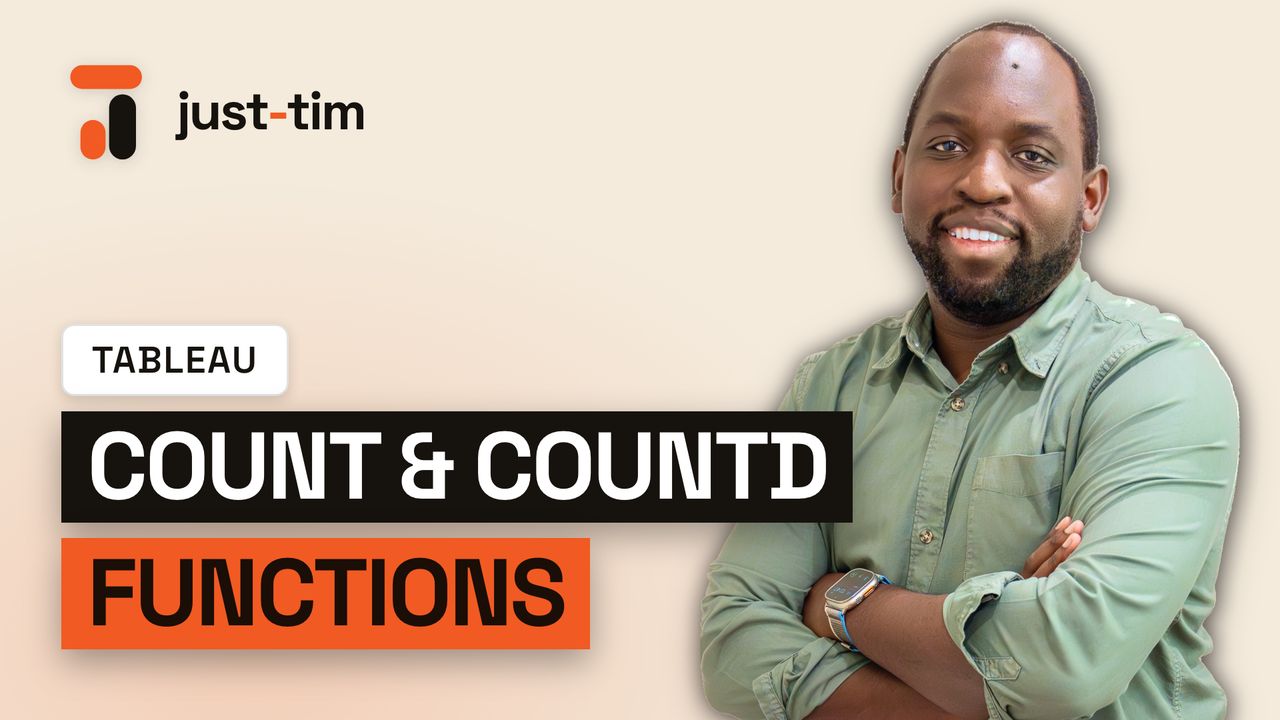 Count & CountD functions in Tableau