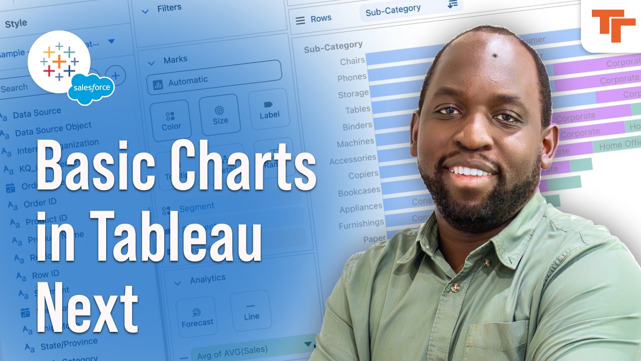 Re-Upload - Building Basic Charts in Tableau Next   Part 3 [Reposted]