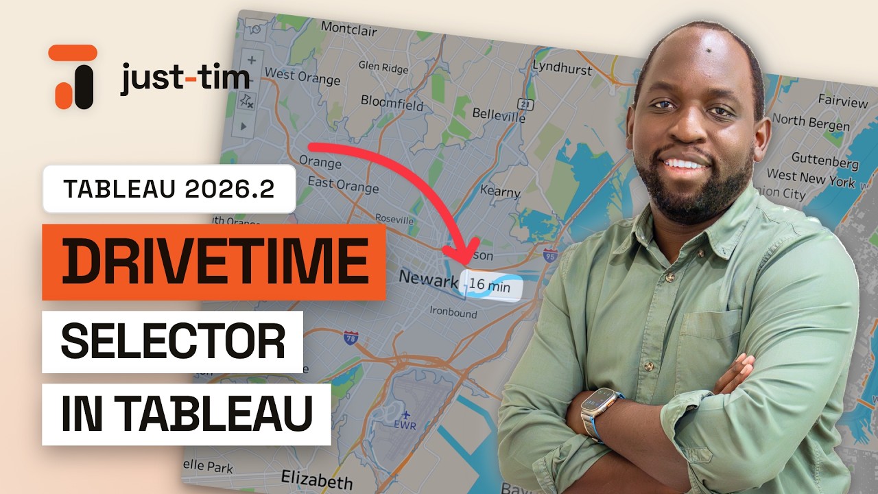 Tableau Drive Time Selection: How It Works