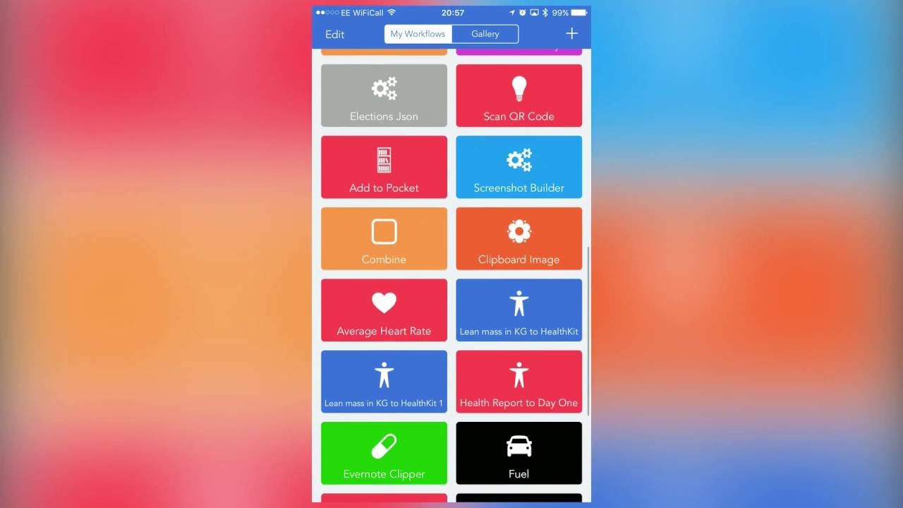 Workflow App, Qunatified Self & Tableau